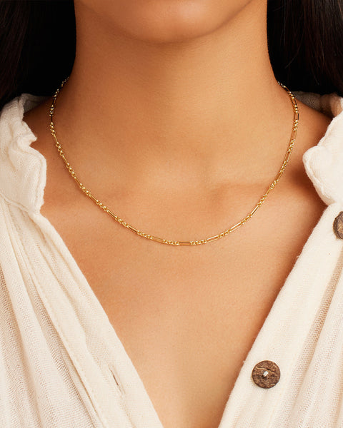 gorjana Reed Mini necklace in gold