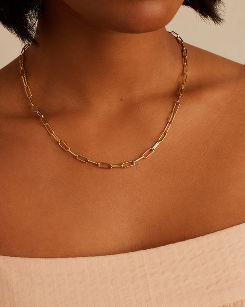 gorjana Parker Necklace in gold