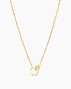 gorjana Rose Interlocking Necklace in Gold