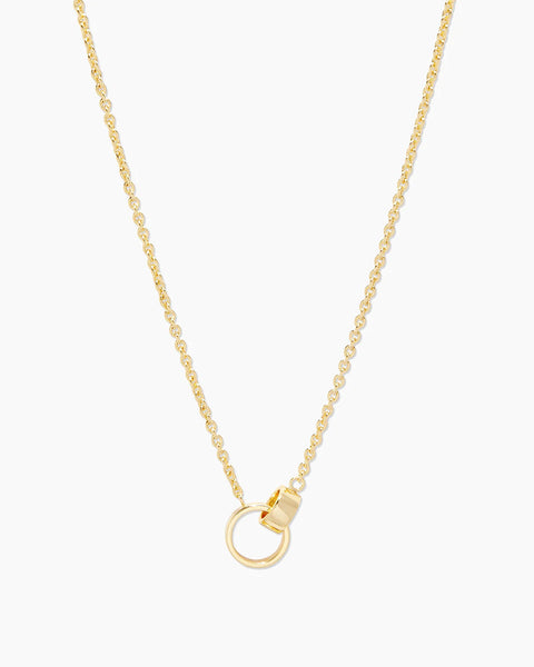 gorjana Rose Interlocking Necklace in Gold