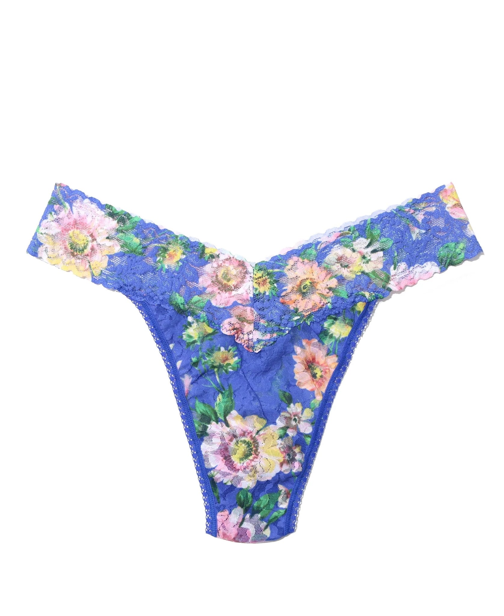 hanky panky original print thong in happy place