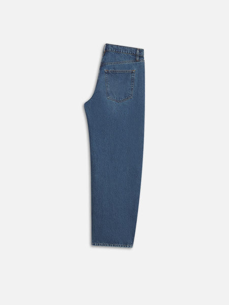 FRAME Low Slung Barrel Jean in Caramia