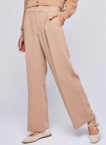 Gentle Fawn Lottie wide leg pant in Cashew