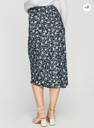 Gentle Fawn Florentine Midi Skirt in Black Ditsy Print