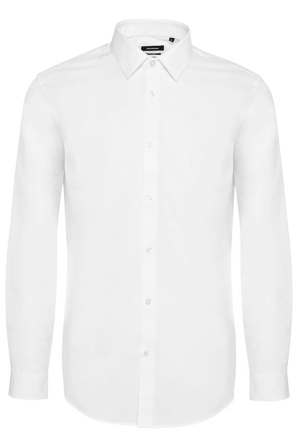 Matinique Robo Stretch Poplin LS - White