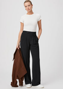 Paige Brigida Trouser Pant in Black