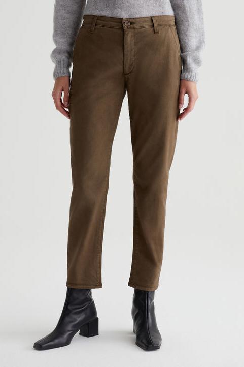 AG Caden Tailored Trouser in Sulfur Oak Brown