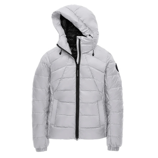 Canada Goose Women's Abbott Hoody Black Label - Silverbirch