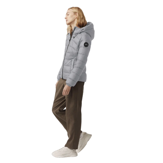 Canada Goose Women's Abbott Hoody Black Label - Moonstone Grey