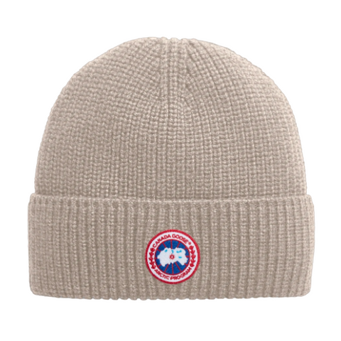 Canada Goose Unisex Arctic Disc Rib Toque - Tan Heather