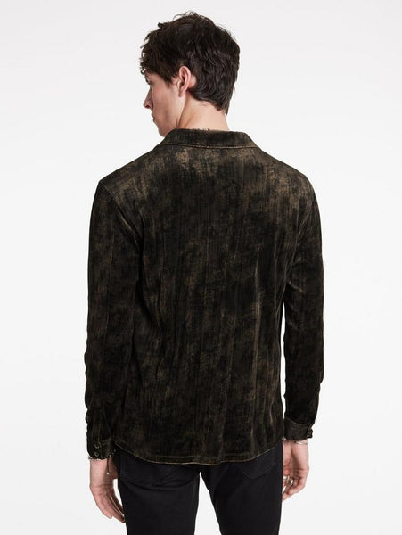 John Varvatos FERENTINO Shirt - Chocolate Brown