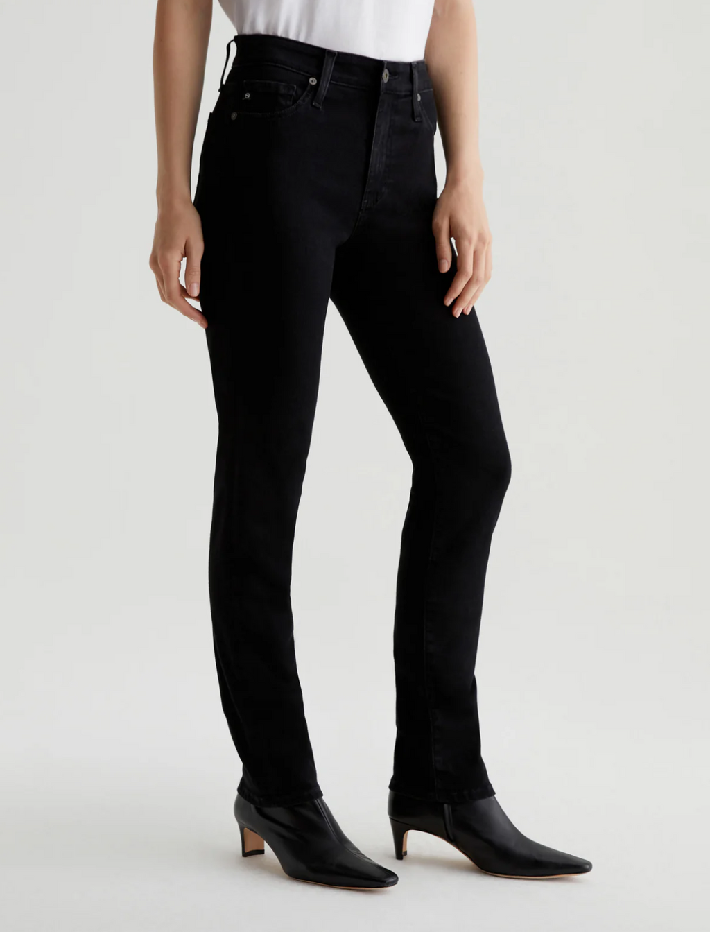 AG Mari Hi Rise Slim Straight Jean in Alchemy
