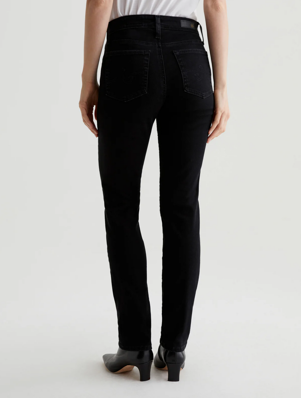 AG Mari Hi Rise Slim Straight Jean in Alchemy