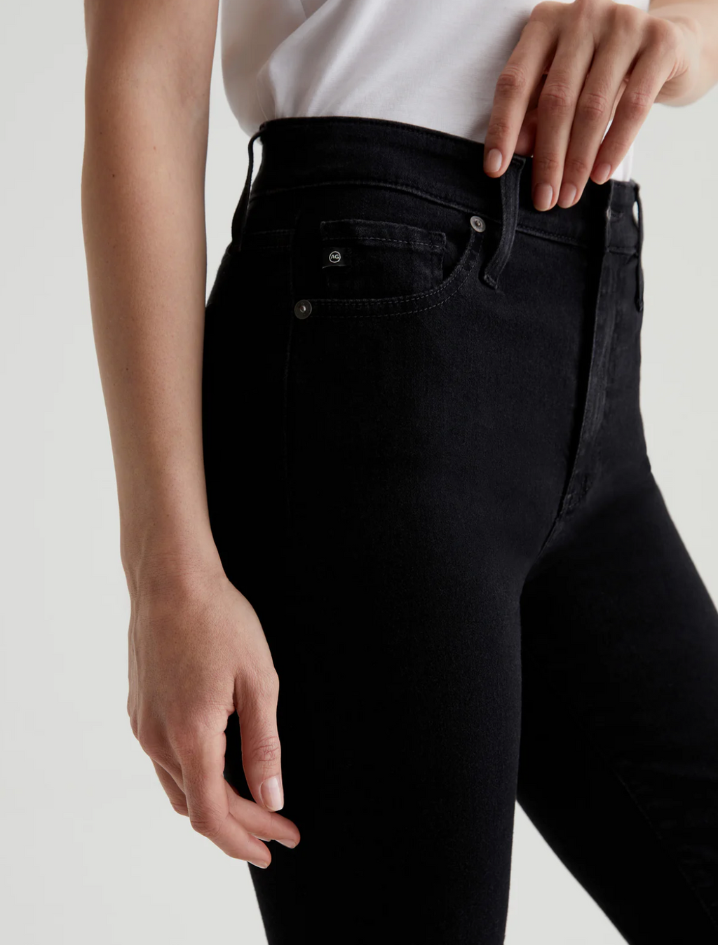 AG Mari Hi Rise Slim Straight Jean in Alchemy