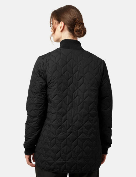 Ilse Jacobsen Padded Quilt Jacket Art40 in Black