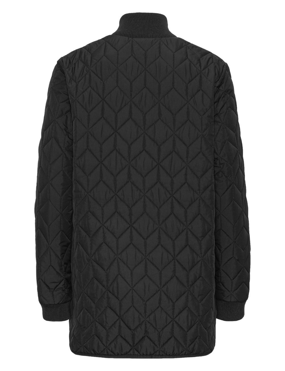 Ilse Jacobsen Padded Quilt Jacket Art40 in Black