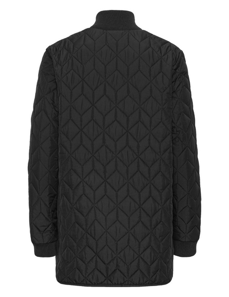 Ilse Jacobsen Padded Quilt Jacket Art40 in Black