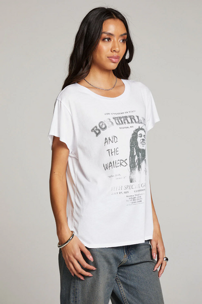 Chaser Bob Marley - Harvard Stadium Tee in White