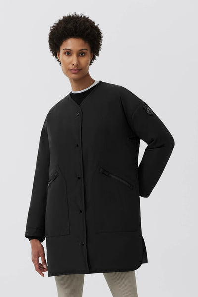 Canada Goose Women's Elgin Reversible Liner Coat Black Label - Black