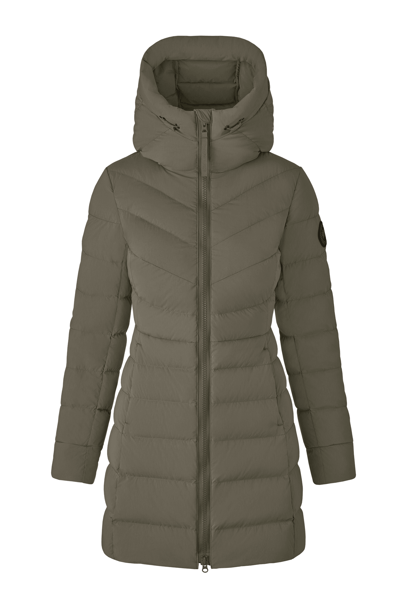Canada Goose Women's Clair Coat Black Label - Smokey Sage