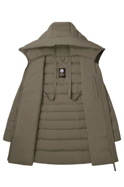 Canada Goose Women's Clair Coat Black Label - Smokey Sage