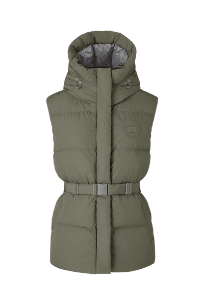 Canada Goose Women's Rayla Vest Tonal Disc- Sagebrush