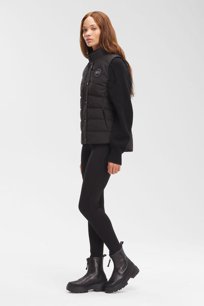 Canada Goose Women's Freestyle Vest Black Label - Black