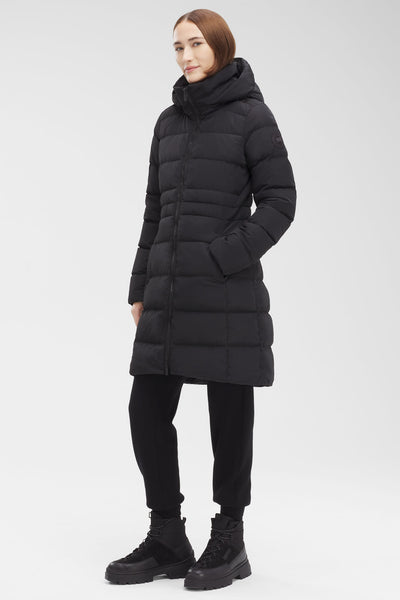 Canada Goose Women's Aurora Parka Tonal Disc - Black