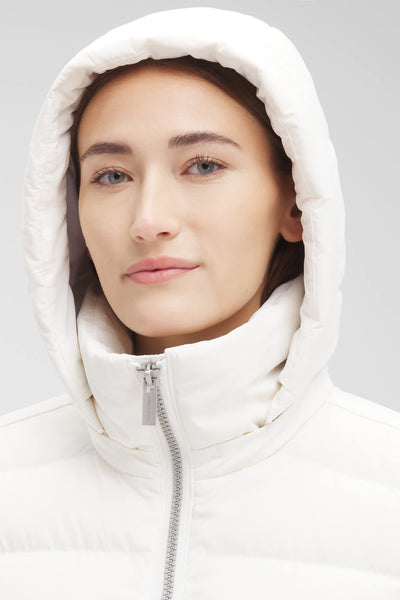 Canada Goose Women's Aurora Parka Tonal Disc - North Star White