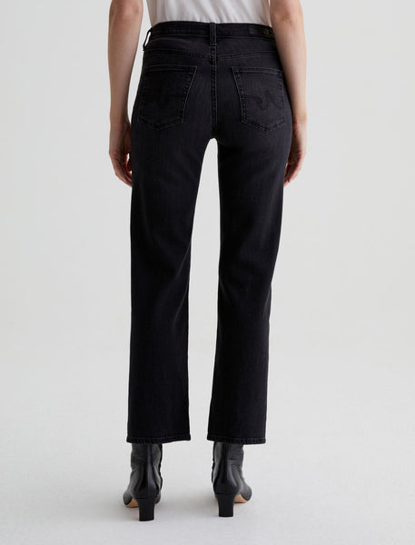 AG Brinley Mid-Rise Straight Jean in Glasgow