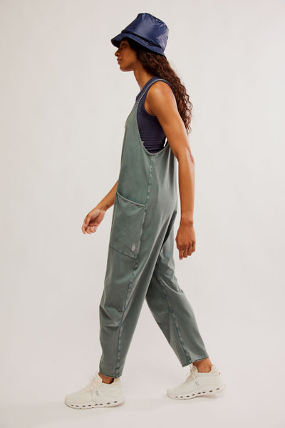 Free People Hot Shot Onesie in Midnight Jade