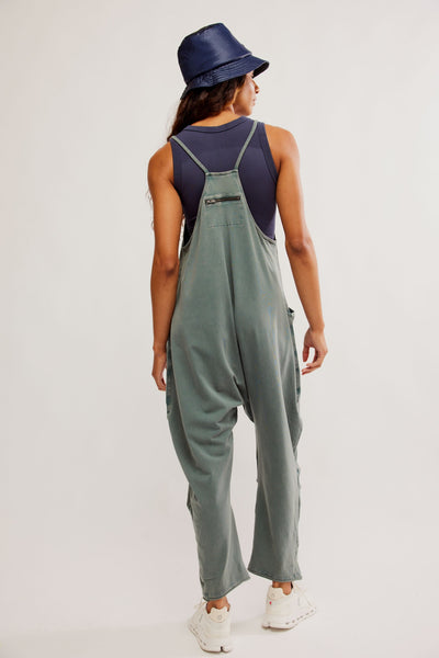 Free People Hot Shot Onesie in Midnight Jade