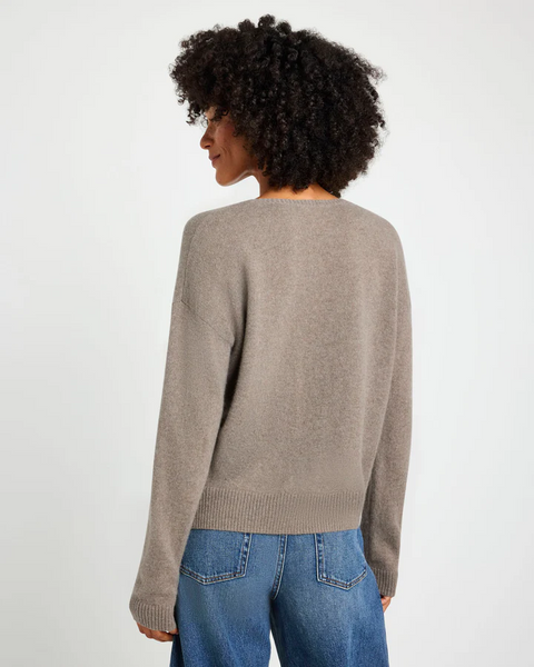 Splendid Tori Cashmere Sweater in Tawny