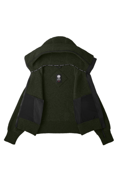 Canada Goose Women's Chilliwack Bomber Kind Fleece Dark Sage