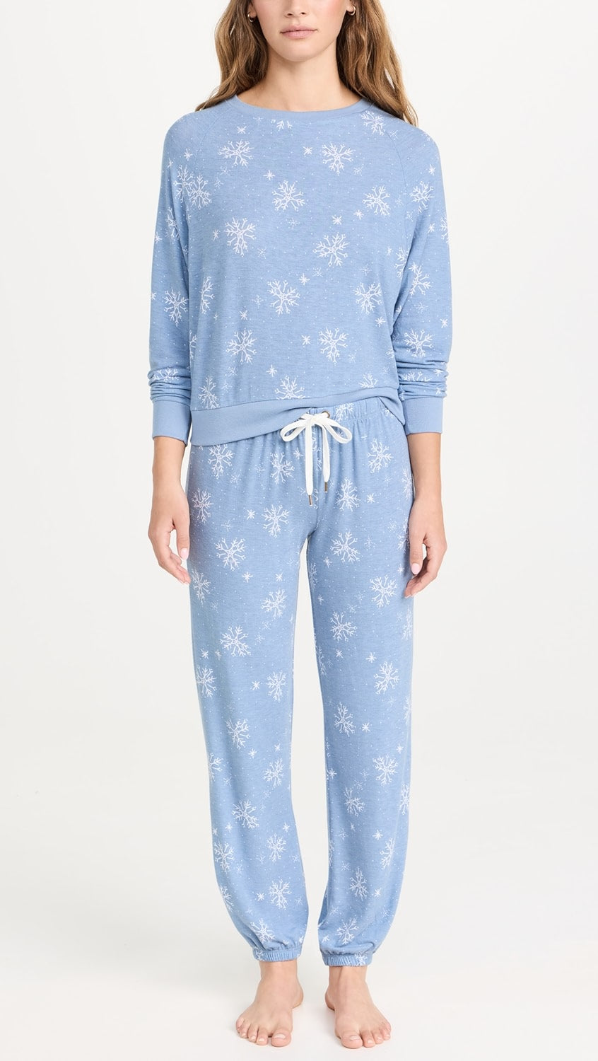 Honeydew Star Seeker Lounge Set Peppermint Snowflake