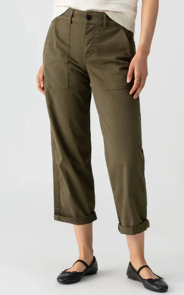 Sanctuary Cruiser Chino Pant in Dark Spruce