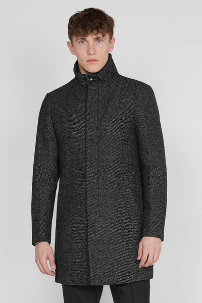 Matinique MA Harvey N Wool Coat - Black