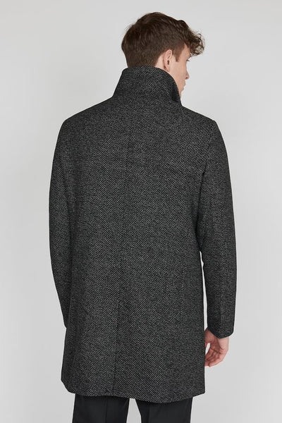 Matinique MA Harvey N Wool Coat - Black