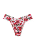 hanky panky original rise print thong in Je T'aime