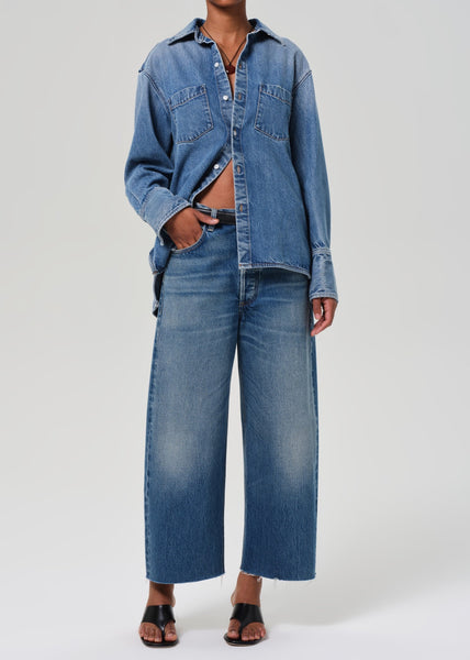 Citizens of Humanity Ayla Raw Hem Crop Jean Doheny