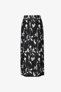 Meilleur Moment Tracing Light Print Skirt in Black