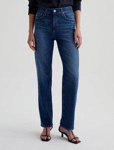 AG Brinley Mid-Rise Straight Jean in  11 Years Memory