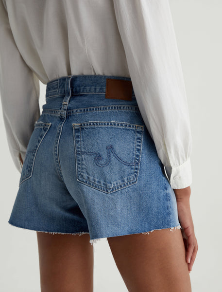 AG Jeans Halle Mid Shorts in Gemini