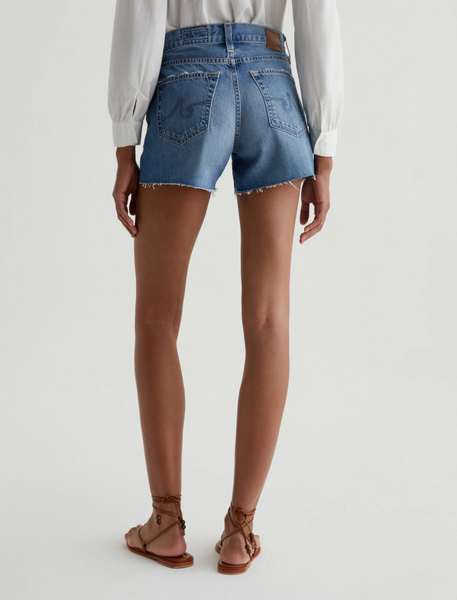 AG Jeans Halle Mid Shorts in Gemini