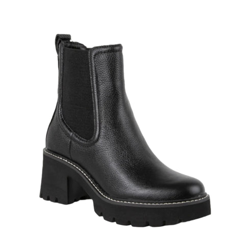 Dolce Vita HawkH20 Waterproof Chunky BLK leather boot