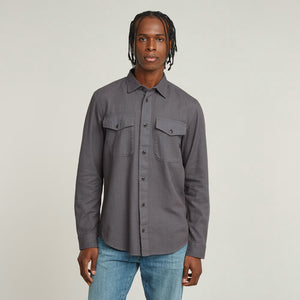 G-STAR MARINE SLIM Shirt - GS Grey