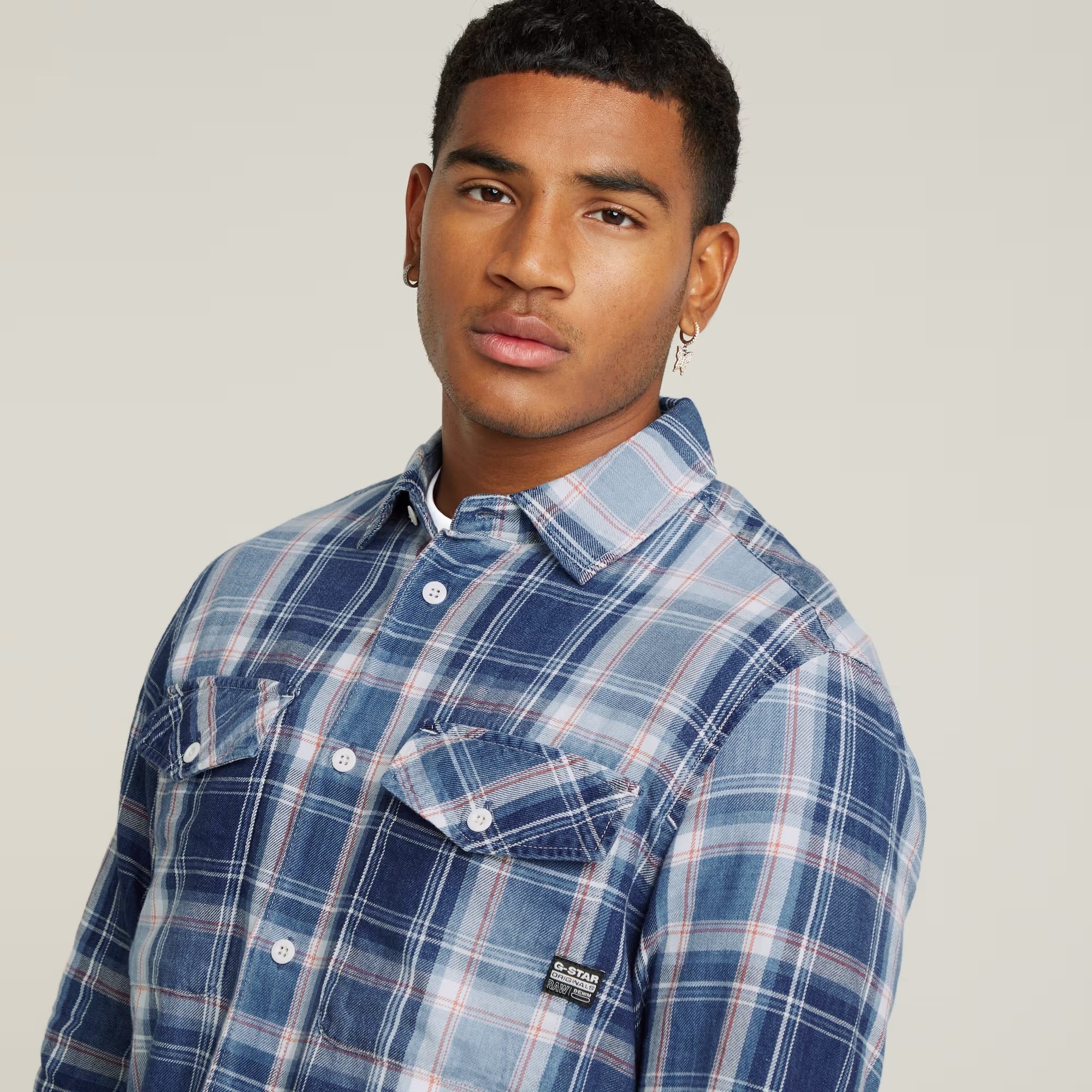 G-STAR MARINE SLIM Shirt - Medium Aged