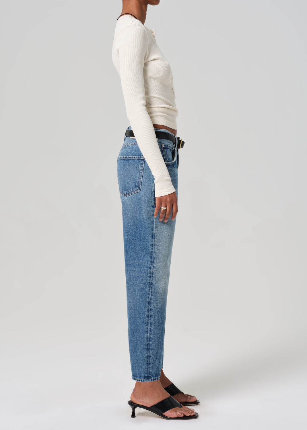 Citizens of Humanity Dahlia Relaxed Bow Leg Jean in Pacifica