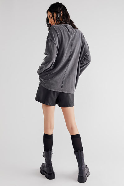 Free People Fade Into You long Sleeve in Stiletto