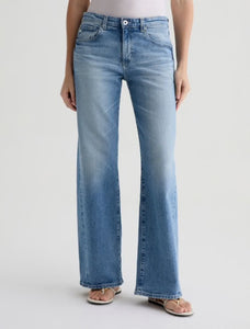 AG Adria Low-Rise Wide Leg Jean in Helios